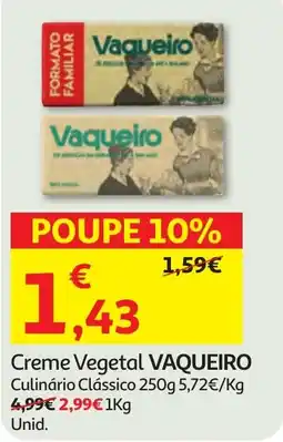 Minipreço Creme Vegetal VAQUEIRO promoção