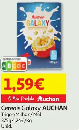 Minipreço Cereais Galaxy AUCHAN promoção