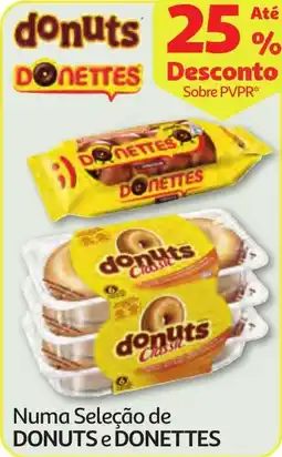 Minipreço Numa Seleção de DONUTS e DONETTES promoção
