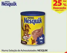 Minipreço Numa Seleção de Achocolatados NESQUIK promoção