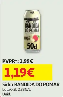 Minipreço Sidra BANDIDA DO POMAR Lata promoção