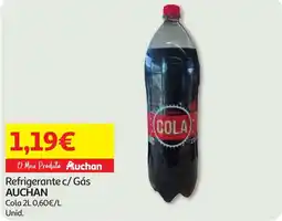 Minipreço Refrigerante c/ Gás AUCHAN promoção