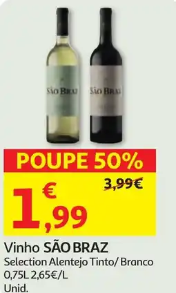 Minipreço Vinho SÃO BRAZ promoção