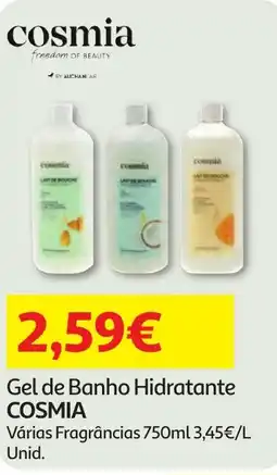 Minipreço Gel de Banho Hidratante COSMIA promoção