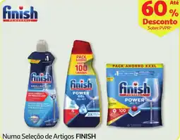 Minipreço Numa Seleção de Artigos FINISH promoção