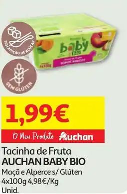 Minipreço Tacinha de Fruta AUCHAN BABY BIO promoção