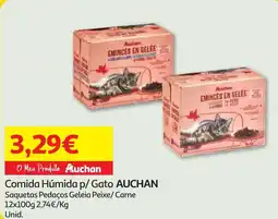Minipreço Comida Húmida p/ Gato AUCHAN promoção