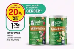 Intermarché Nutripuff bio gerber promoção