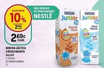 Intermarché Bebida láctea crescimento Nestlé promoção