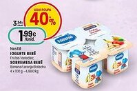 Intermarché Nestlé IOGURTE BEBE promoção