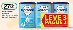 Intermarché Leite regular Aptamil 4 promoção