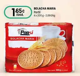 Intermarché Bolacha maria PorSi promoção