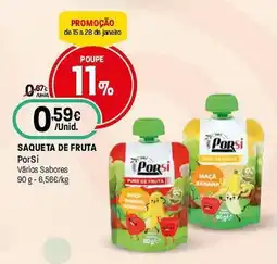 Intermarché Saqueta de fruta PorSi promoção