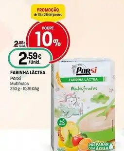 Intermarché Farinha láctea PorSi promoção