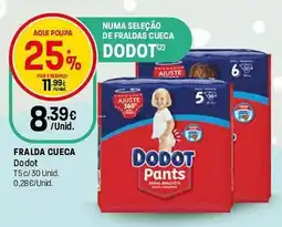 Intermarché Fralda cueca Dodot promoção