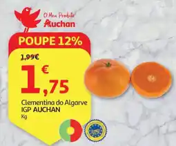 Auchan Clementina do Algarve IGP AUCHAN promoção