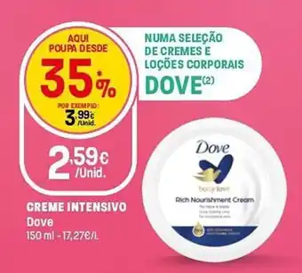 Intermarché Creme intensivo dove promoção