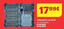 Bricomarché Bosch conjunto 40 bits promoção