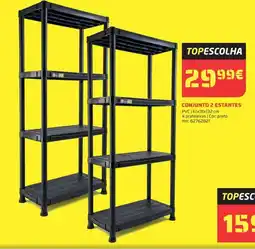 Bricomarché Conjunto 2 estantes promoção