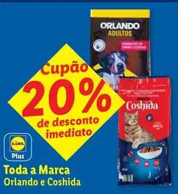 Lidl Toda a Marca Orlando e Coshida promoção