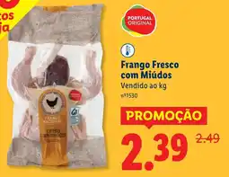 Lidl Frango Fresco com Miúdos promoção
