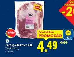 Lidl Cachaço de Porco XXL promoção