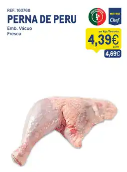 Makro Perna de peru promoção