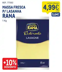 Makro Massa fresca p/lasanha rana promoção