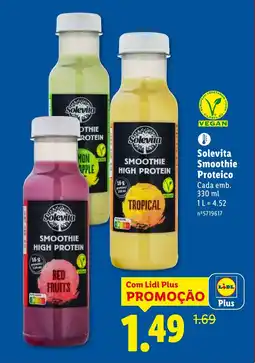 Lidl Solevita Smoothie Proteico promoção