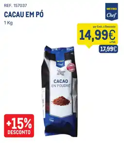 Makro Cacau em pó promoção