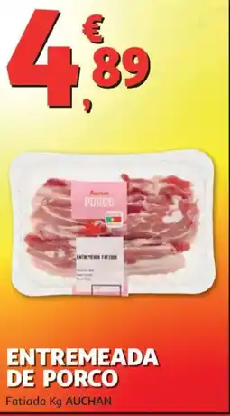 Auchan Entremeada de porco promoção