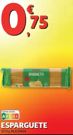 Auchan Esparguete promoção