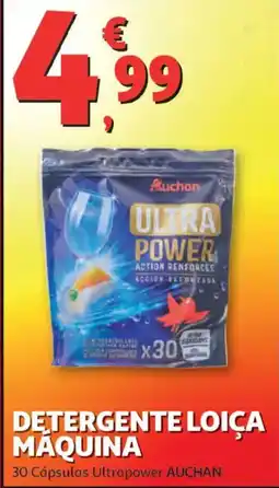 Auchan Detergente loiça máquina promoção