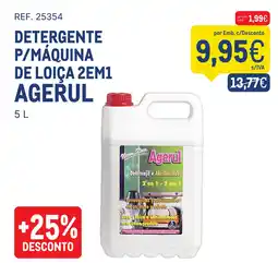 Makro Detergente p/máquina de loiça 2em1 agerul promoção