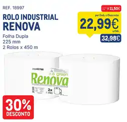 Makro Rolo industrial renova promoção