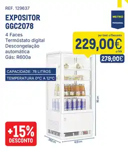 Makro Expositor ggc2078 promoção