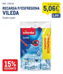 Makro Recarga p/esfregona vileda promoção