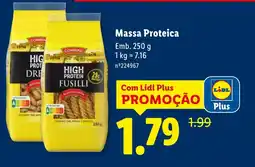 Lidl Massa Proteica promoção
