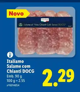 Lidl Italiamo Salame com Chianti DOCG promoção