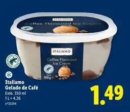 Lidl Italiamo Gelado de Café promoção