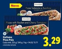 Lidl Italiamo Pizza Pala promoção
