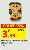 Auchan Kiwi Polpa Amarela ZESPRI promoção