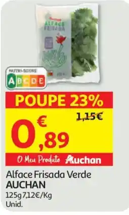 Auchan Alface Frisada Verde AUCHAN promoção