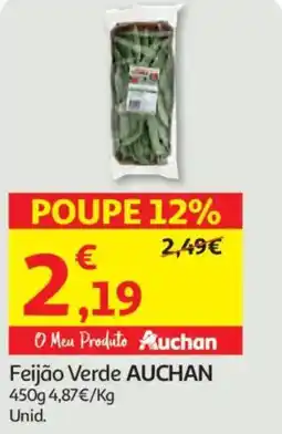 Auchan Feijão Verde AUCHAN promoção
