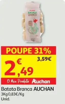 Auchan Batata Branca AUCHAN promoção