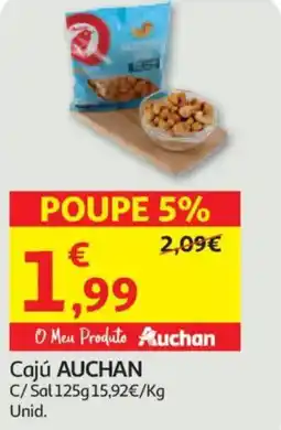 Auchan Cajú AUCHAN C/ Sal promoção