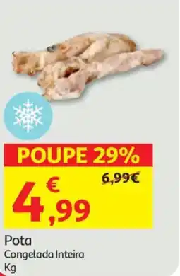 Auchan Pota Congelada Inteira promoção