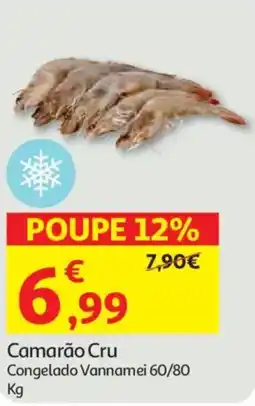 Auchan Camarão Cru promoção