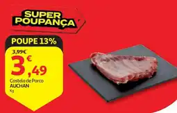 Auchan Costela de Porco AUCHAN promoção