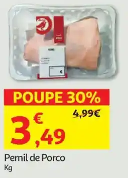 Auchan Pernil de Porco promoção